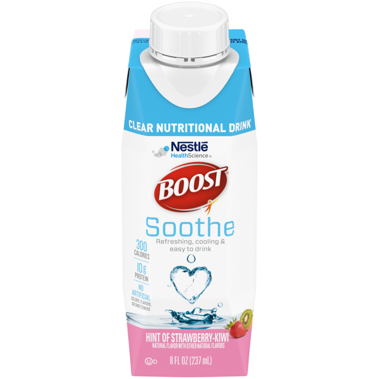 Nestle  BOOST® SOOTHE, Strawberry-Kiwi 24 x 237 mL carton Unit 24