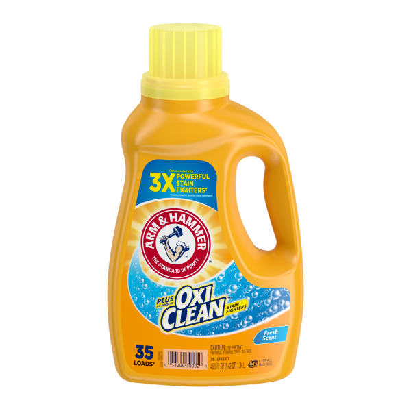 Arm & Hammer Liquid Laundry  45.5oz Clean and Simple / 35 Loads Pack 8