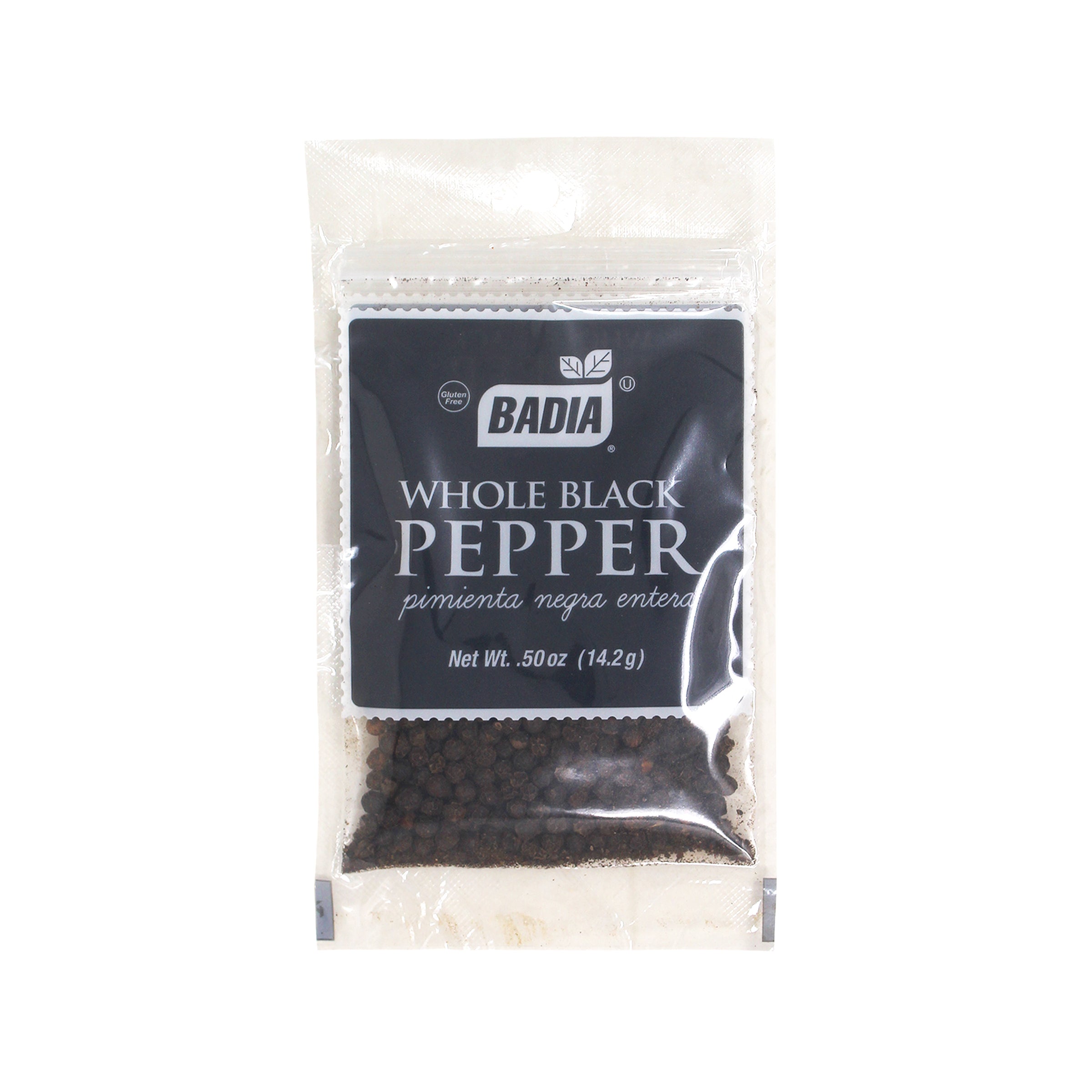 Pepper Whole Black 0.5oz