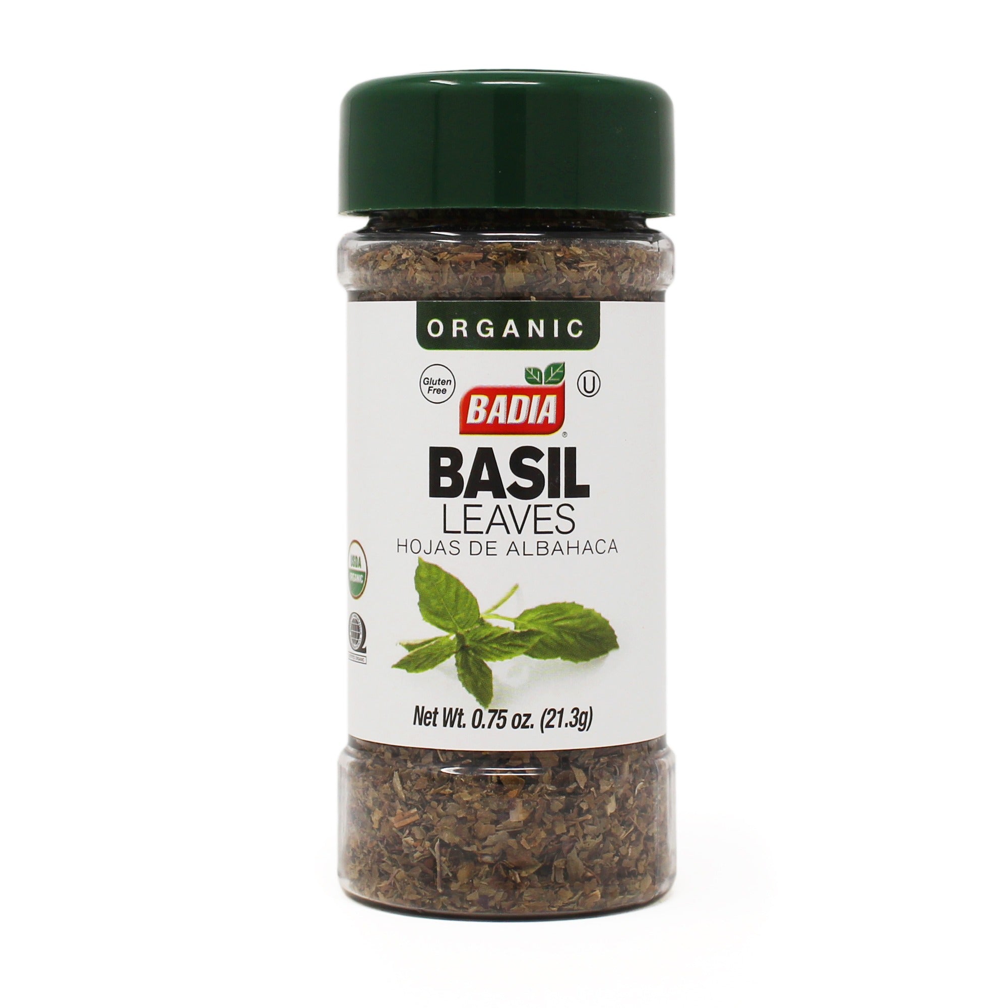 Organic Basil Leaves 0.75oz