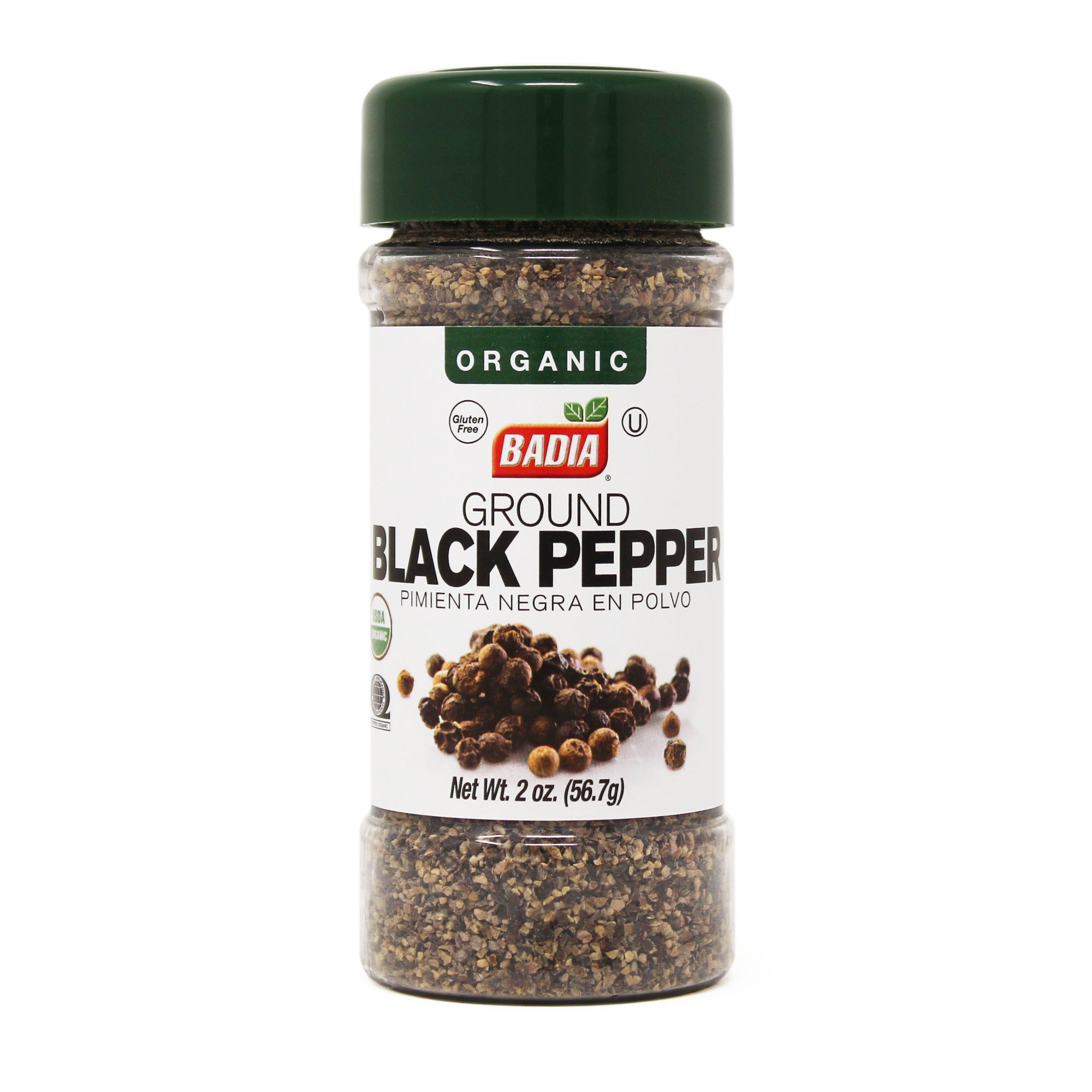 Organic Pepper Black Ground 2oz