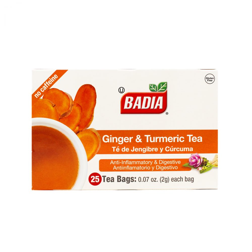 Ginger & Turmeric Tea Bags 25Bags