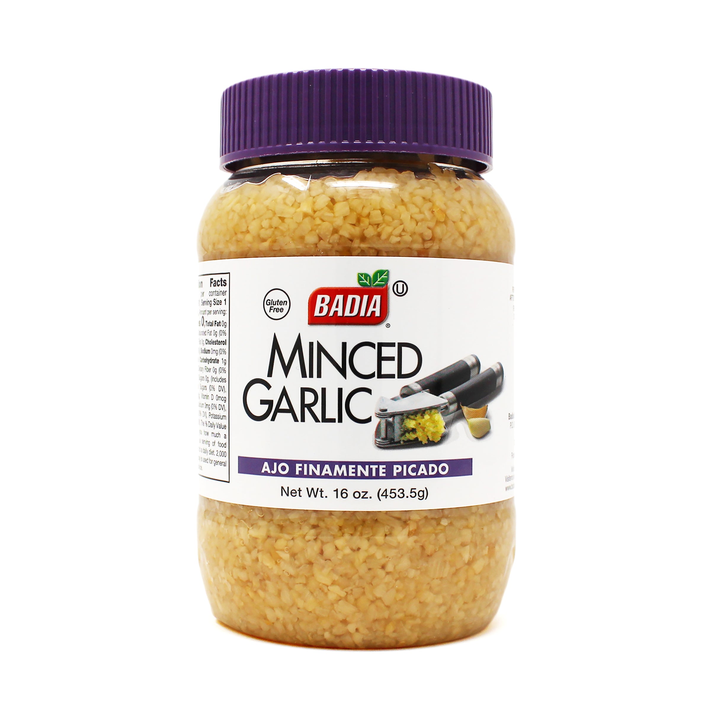 Minced Garlic in Water 16oz