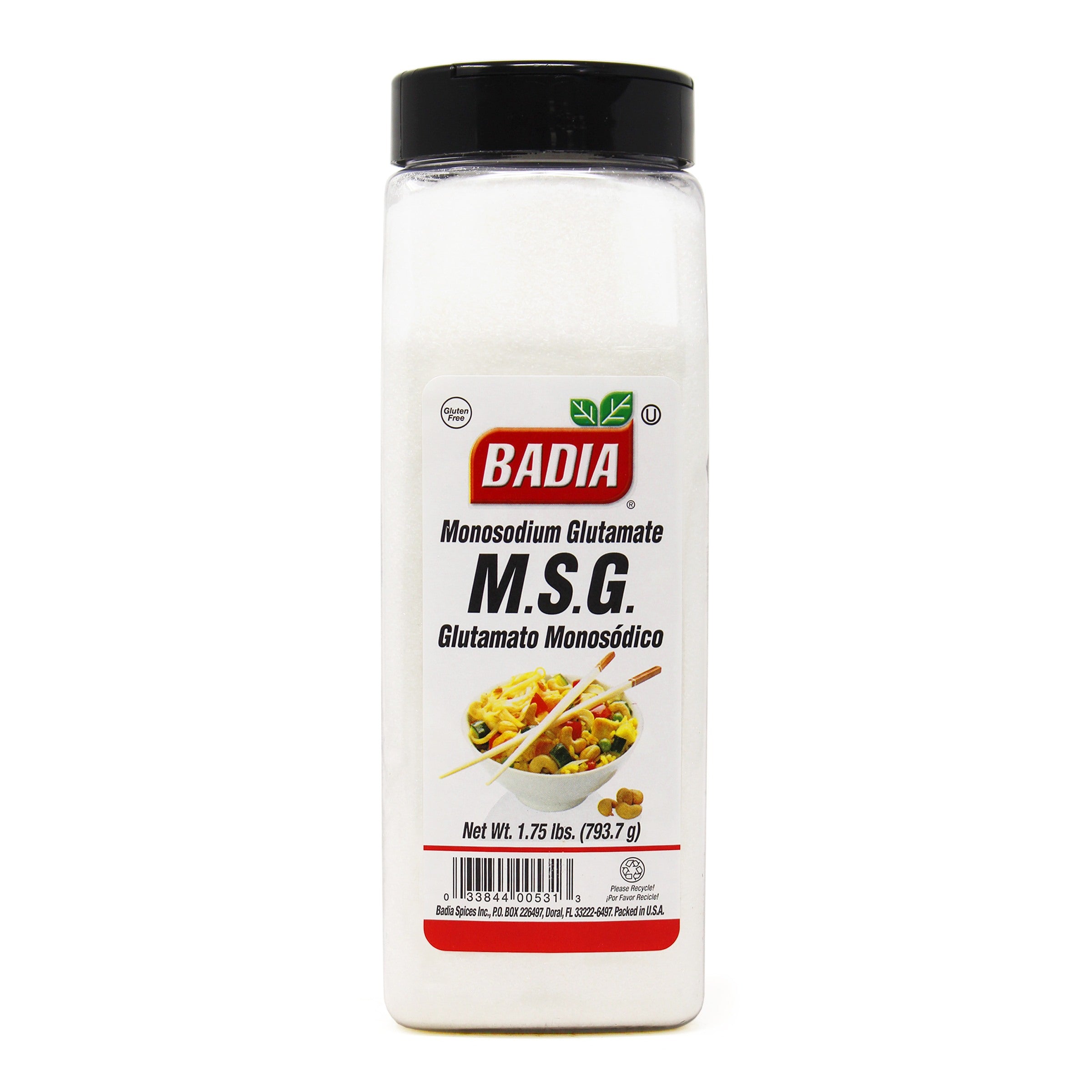 MONOSODIUM GLUTAMATE (M.S.G.)  1.75 lbs