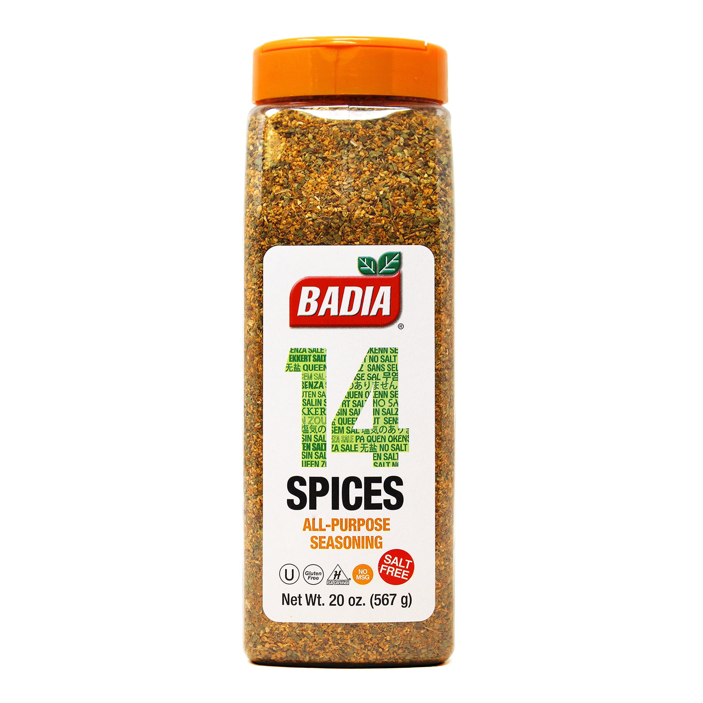 14 Spices / All Purpose Season ing - NO SALT 20oz