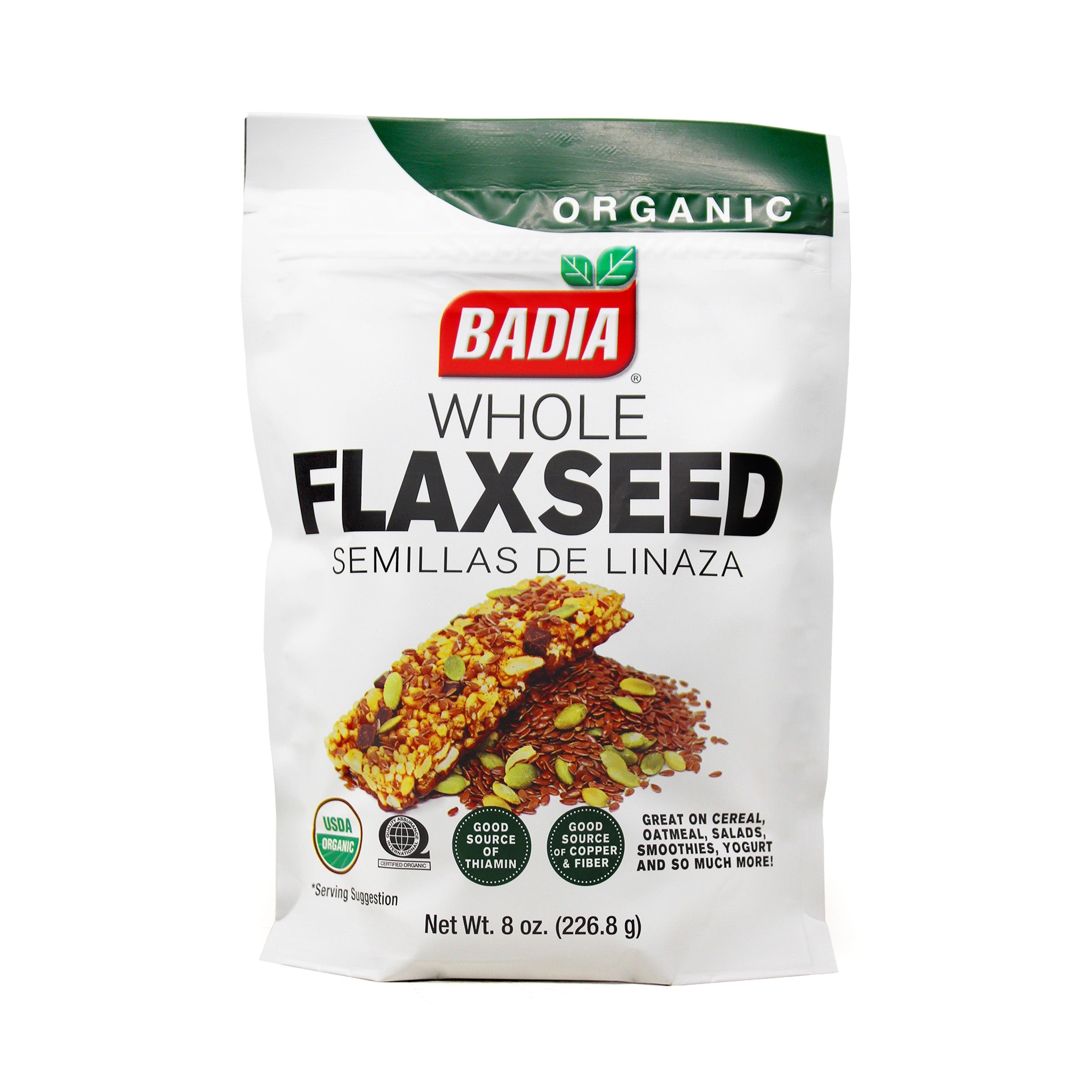 Organic Flax Seed Whole 8oz