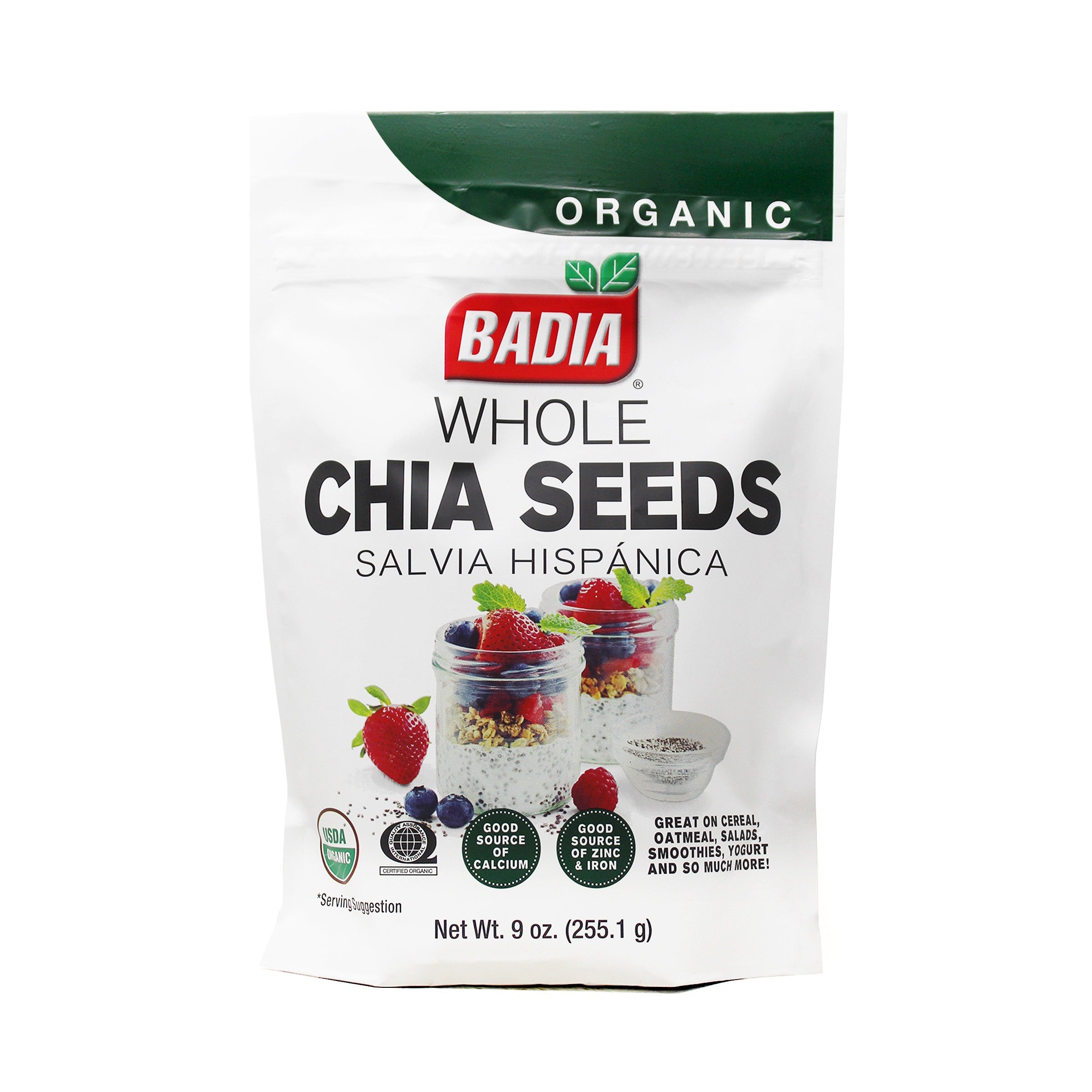 Organic Chia Seed Whole 9oz