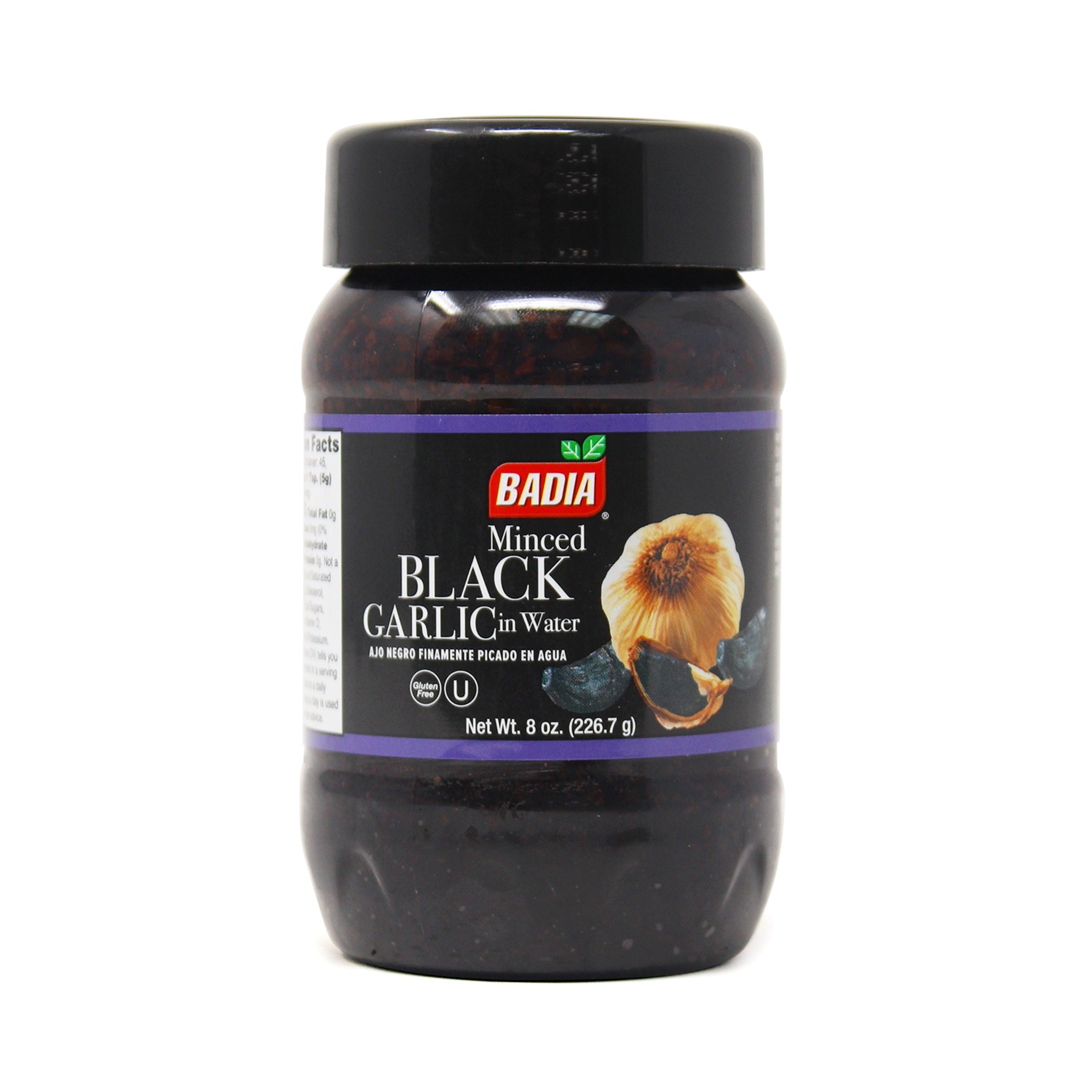 Black Garlic Minced in Water 8oz