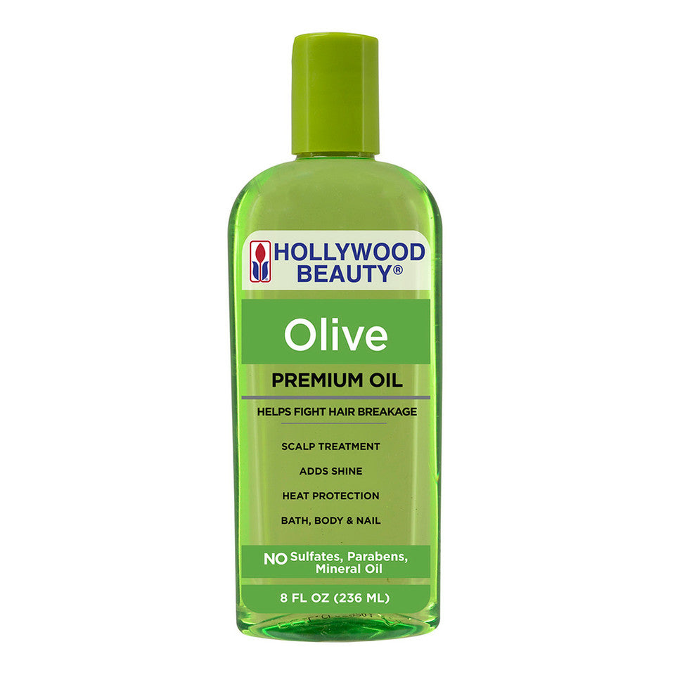 Hollywood Beauty Oils Olive Oil 8 Oz Cs/12