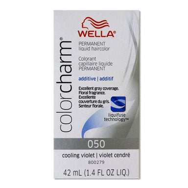 Wella Hair Color Charm Additive Liquid Cooling Violet 1.4oz Pack 36