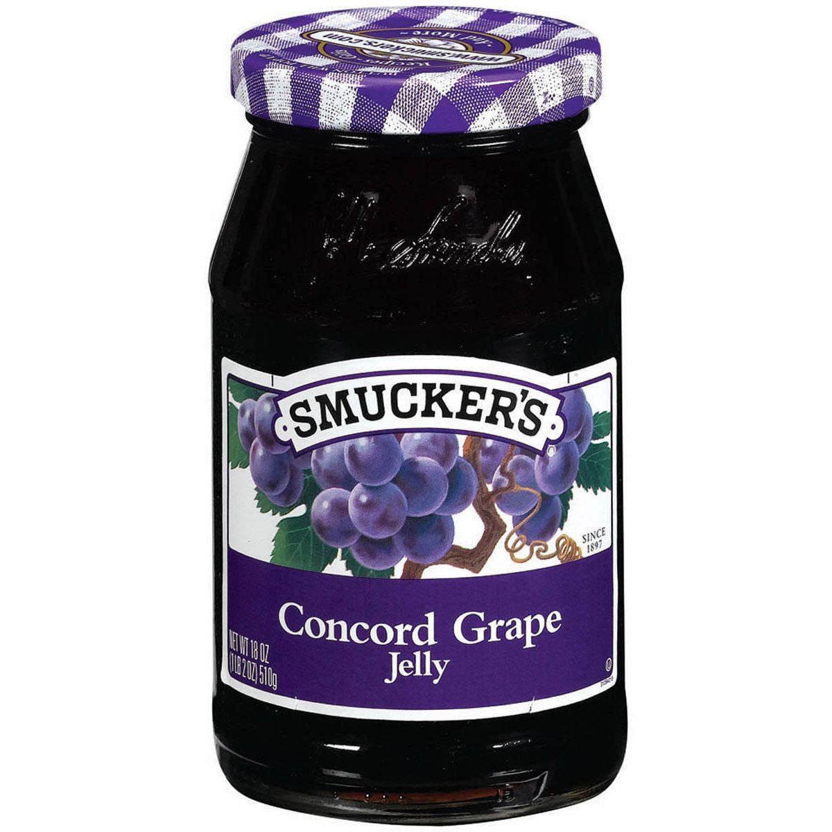 SMUCKER JELLY GRAPE 12/12