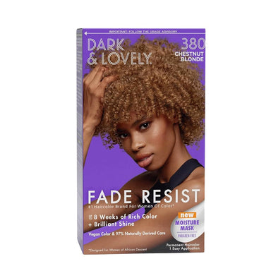 Softsheen Carson Dark & Lovely Fade Resist Hair Color 380 Chestnut Blonde 1.86oz