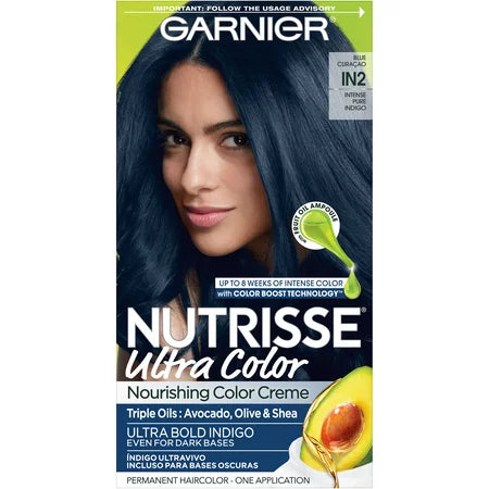 GARNIER HAIRCOLOR NUTRISSE HAIR COLOR : Nutrisse Ultra Color Blue Iris Pack 12