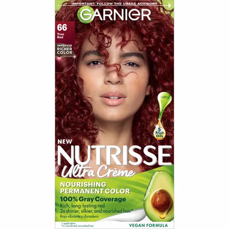 GARNIER HAIRCOLOR NUTRISSE HAIR COLOR : POMEGRANATE #66 Pack 12