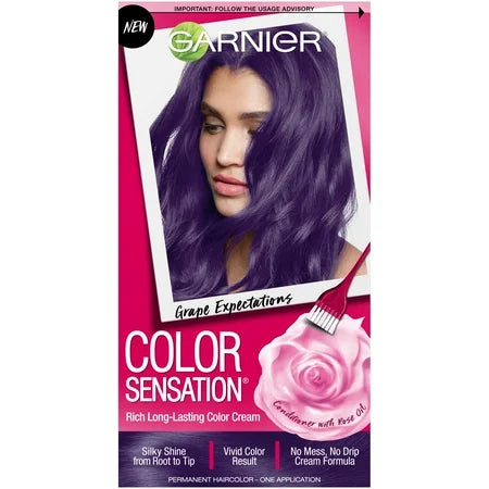 GARNIER HAIRCOLOR Color Sensation : INTENSE PURPLE (5.21) Pack 12