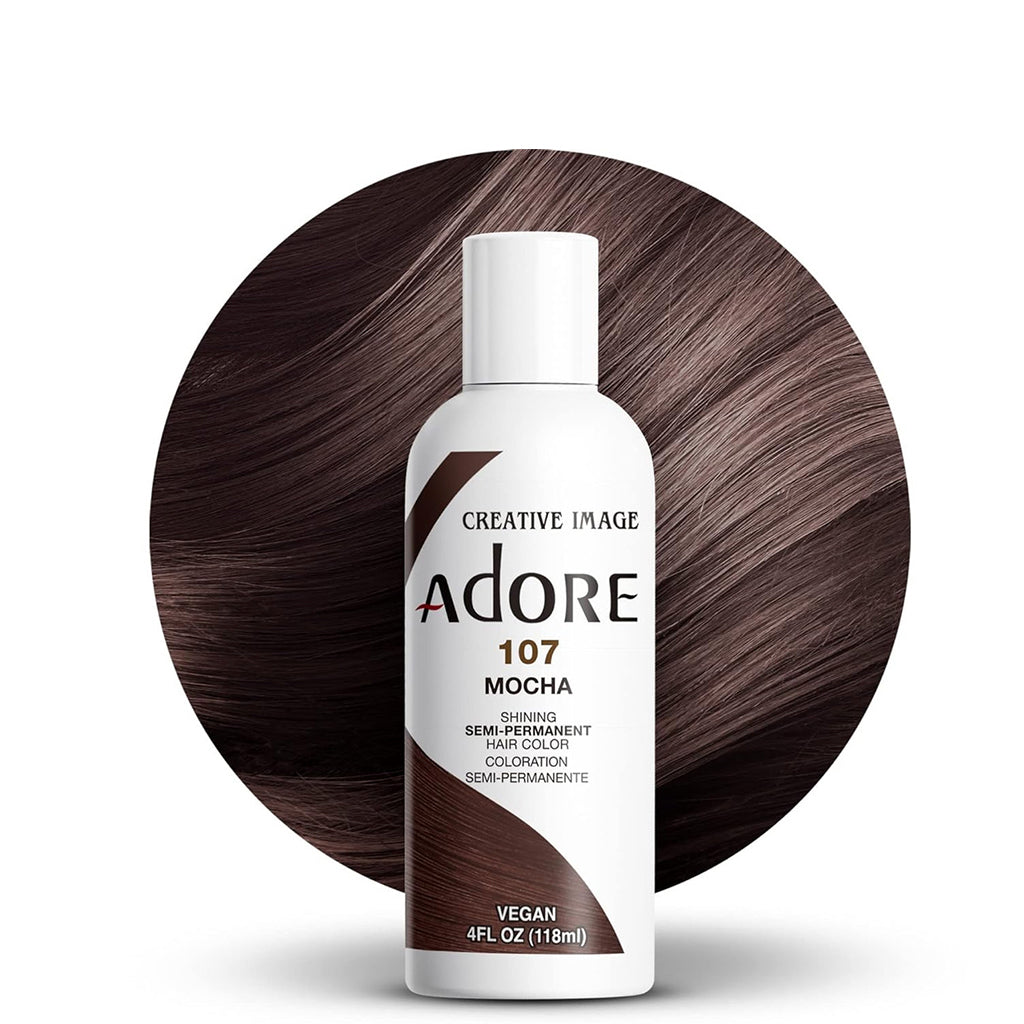 Adore Hair Dye Mocha 107 4oz