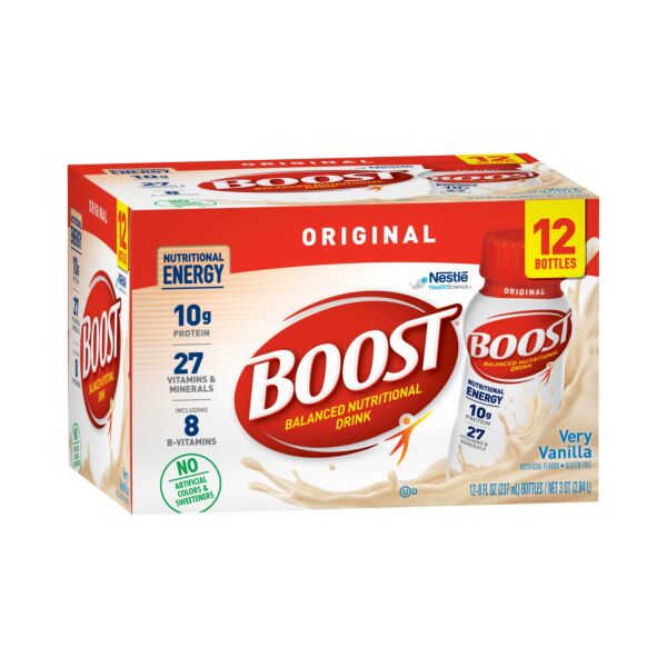 Nestle  Boost-PREBIO Vanilla 12pk Unit 24