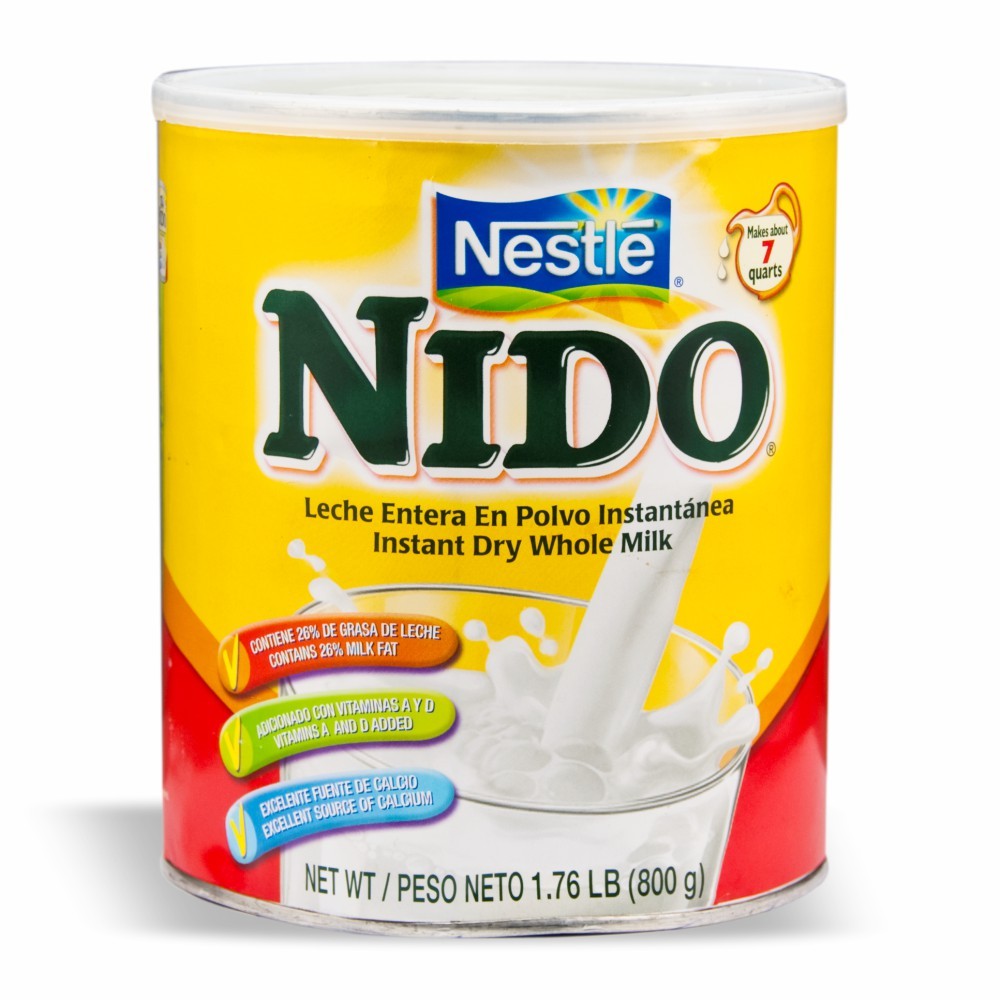 Nestle NIDO DRY WHOLE MILK 12/800 G