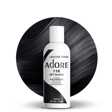 Adore Hair Dye Off Black 118 4oz