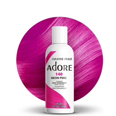 Adore Hair Dye Neon Pink 140 4oz