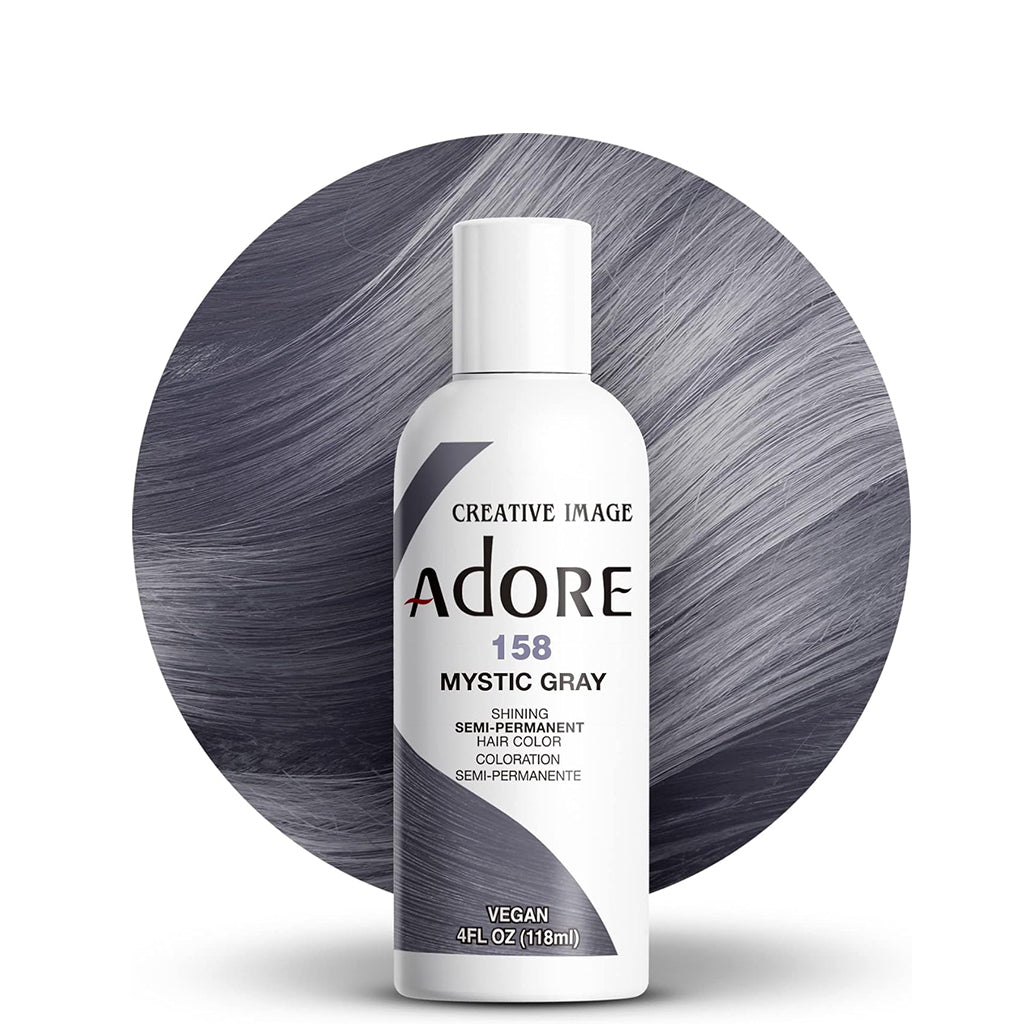 Adore Hair Dye Mystic Gray 158 4oz