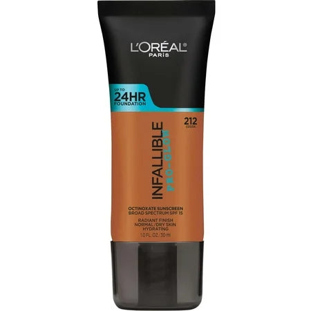 L'OREAL COSMETICS Infallible Pro-Glow Fdtn : COCOA Pack 36