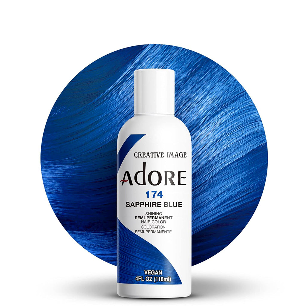 Adore Hair Dye Sapphire Blue 174 4oz