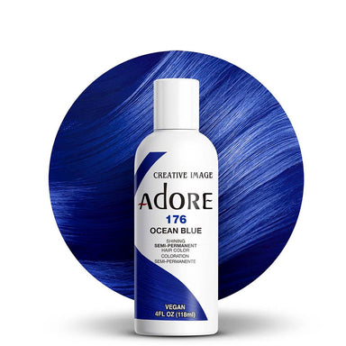 Adore Hair Dye Ocean Blue 176 4oz