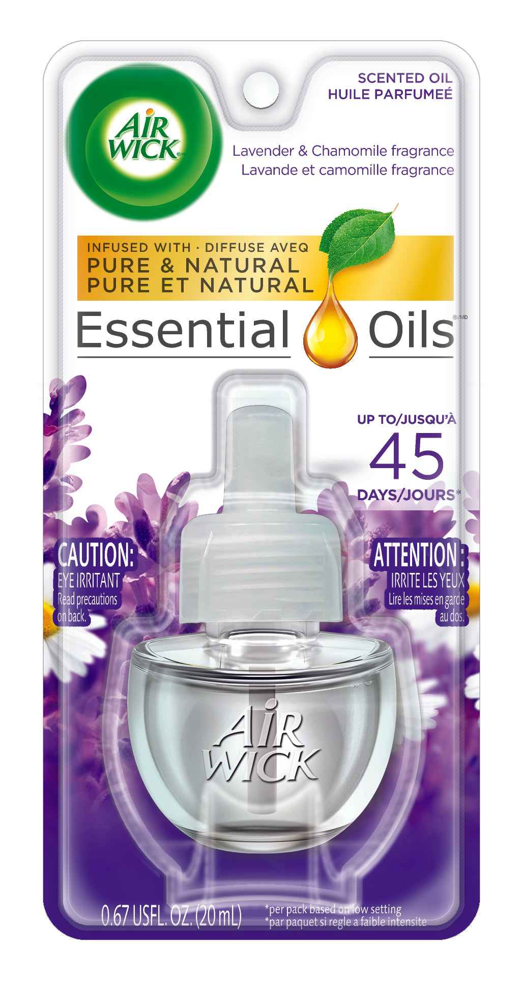 AIR WICK® Scented Oil - 0+1 / 20mL Lavender & Chamomile 8/1 ct.