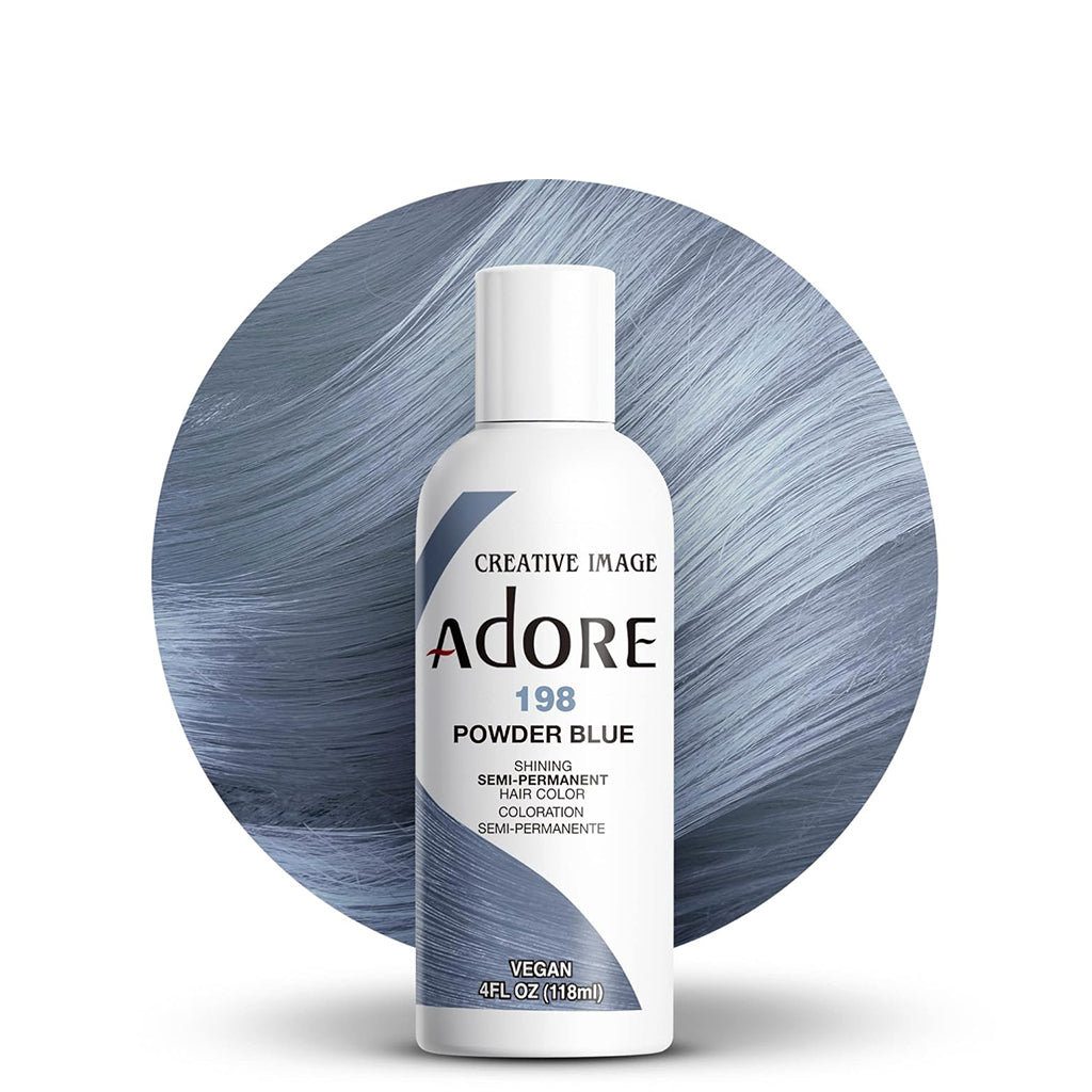 Adore Hair Dye Powder Blue 198 4oz