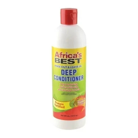 Africa's Best Leave-In Deep Conditioner Pack 12 Size 12 oz