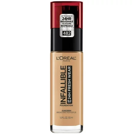 L'OREAL COSMETICS Infallib 24Hr Fresh Wear Foundation : RADIANT SUN Pack 72