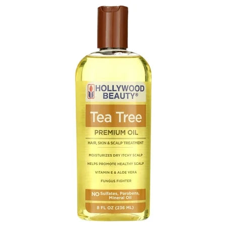 Hollywood Beauty Oils Tea Tree Oil 8 Oz Cs/12