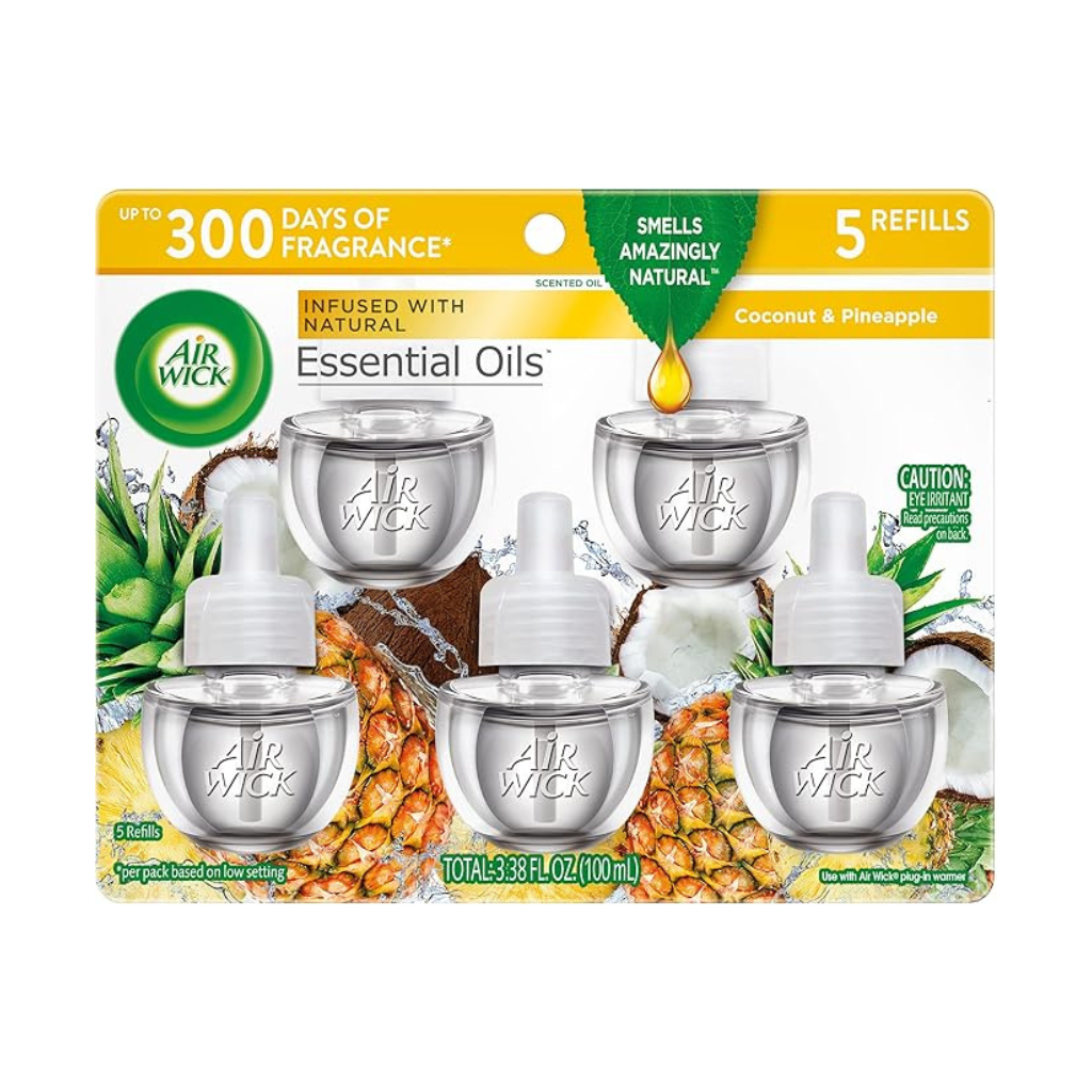 AIR WICK® Scented Oil - Refill Pineapple & Coconut 5/5 ct.