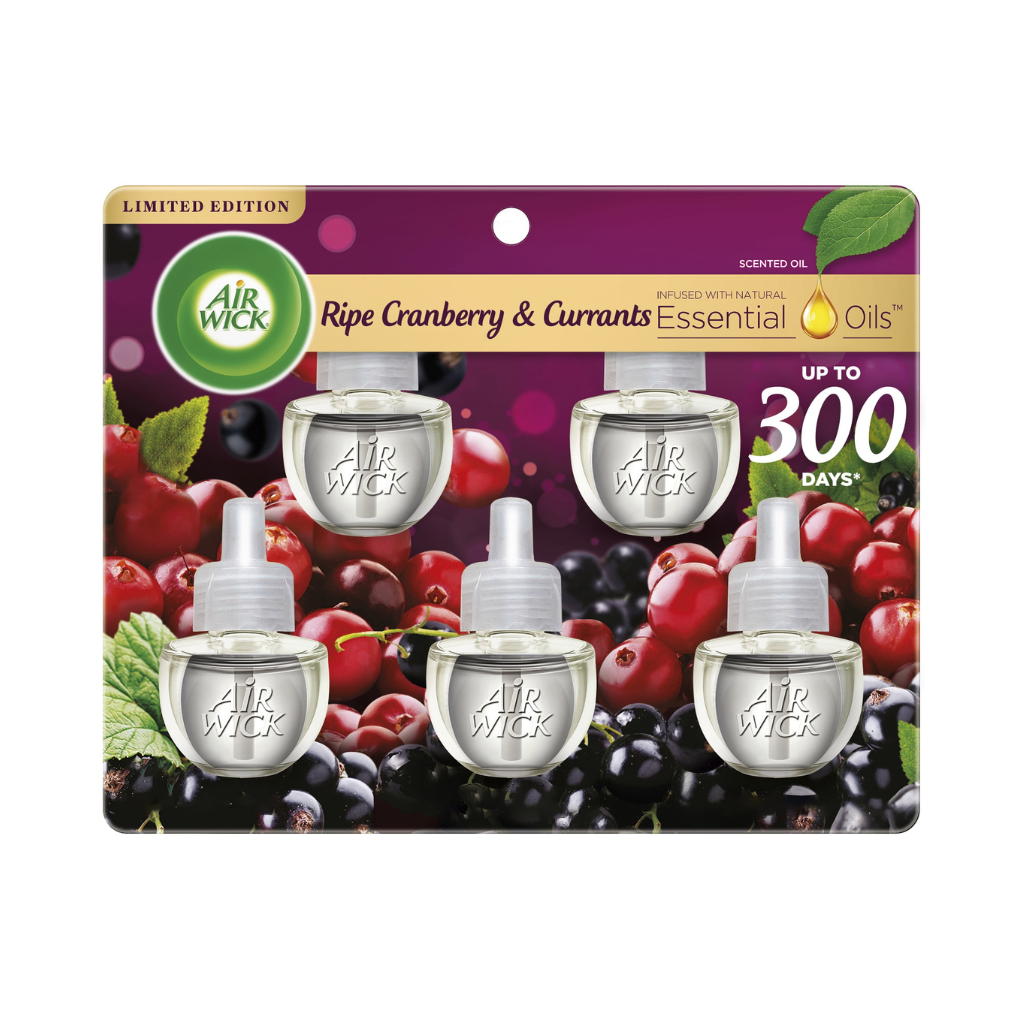 AIR WICK® Scented Oil - Refill Falliday Ripe Cranberry & Currants 5/5 ct.