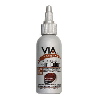 VIA Hair color #104 - Natural Brown 2oz