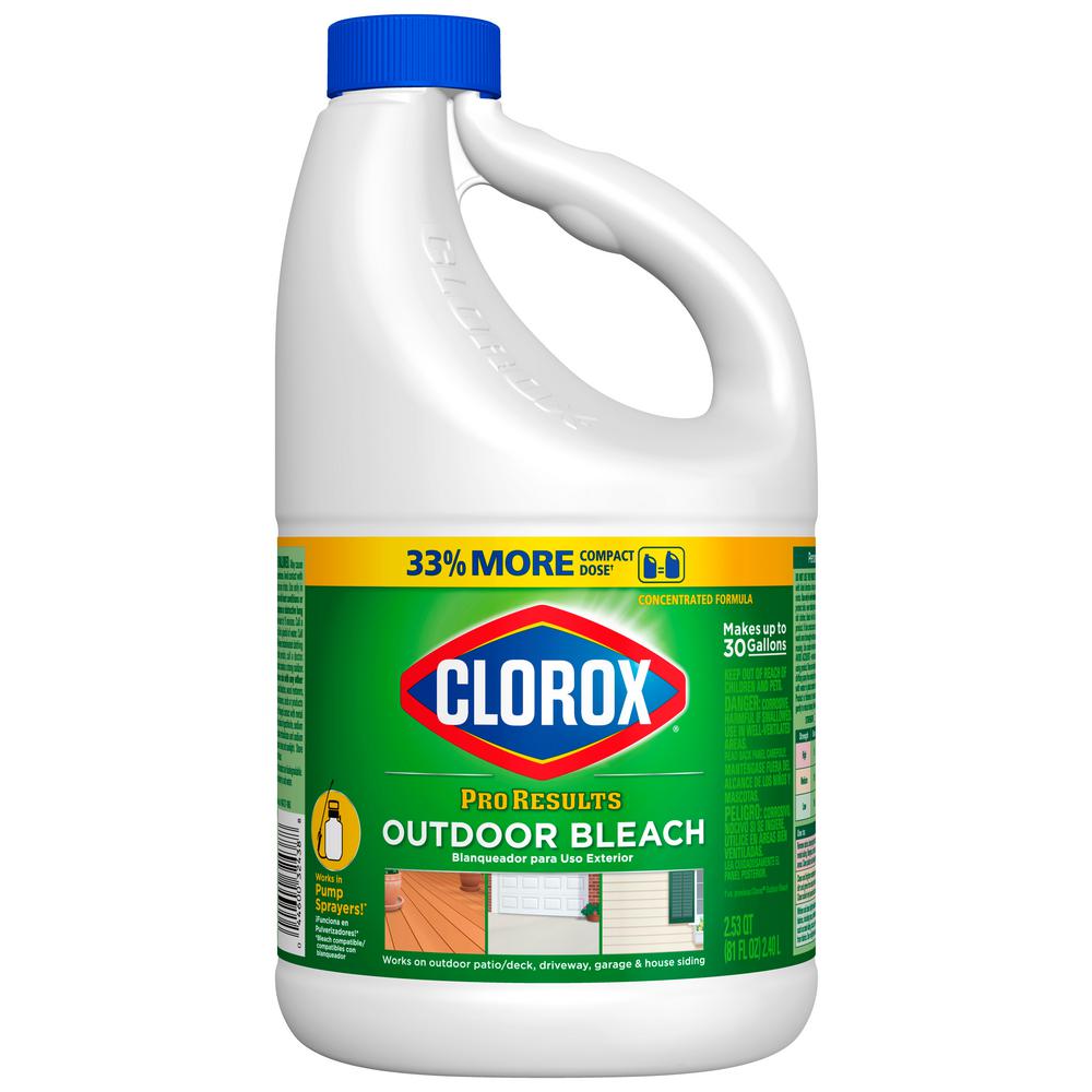 Clorox Outdoor Bleach - 6 Bottles - 81oz