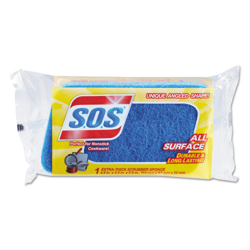 SOS All Surface Scrubber Sponge 12/1ct