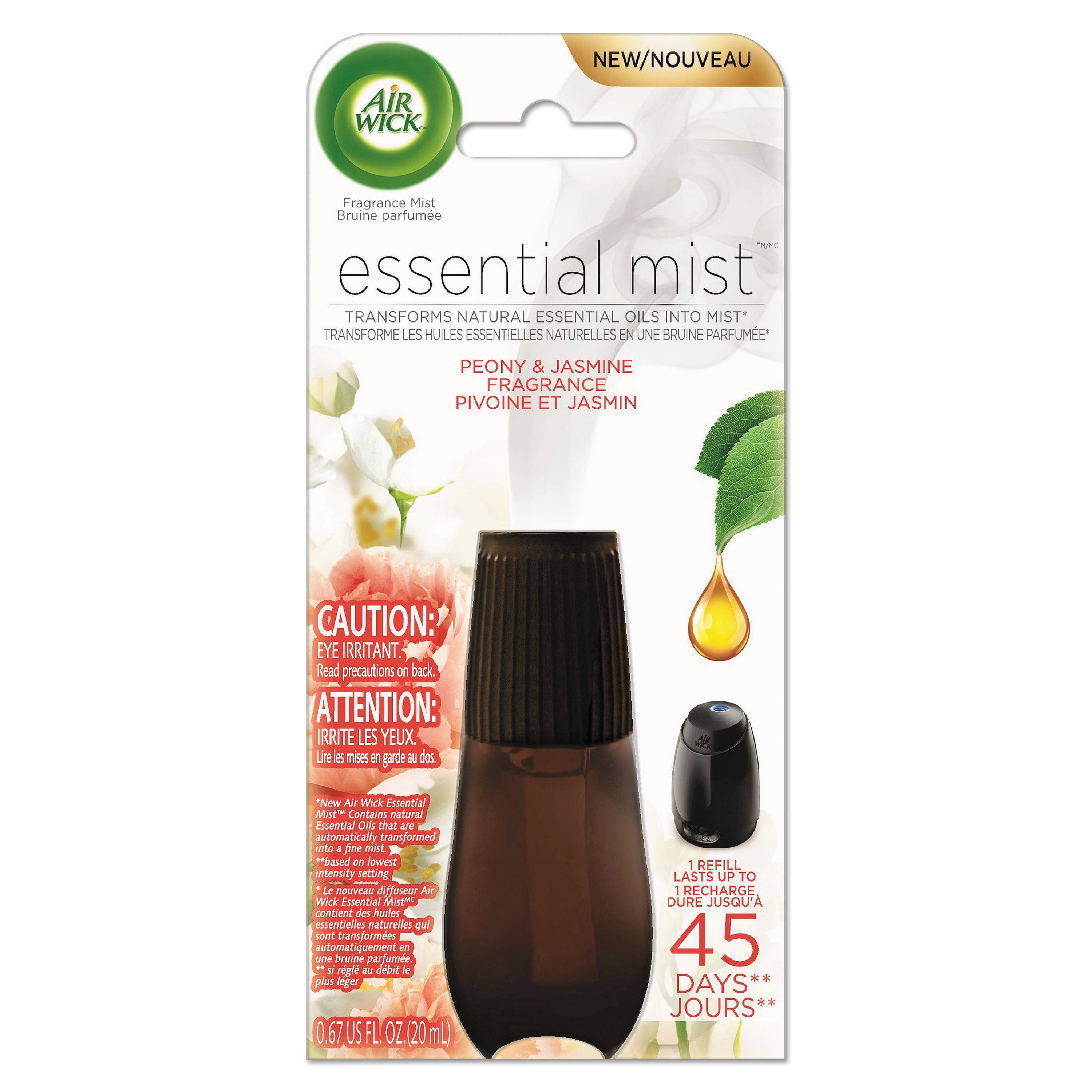 AIR WICK® Essential Mist - Refill Peony & Jasmine 6/1 ct.