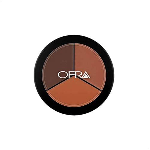 Ofra Corrector Tri-Pot - Ebony (over foundation) Size 4g