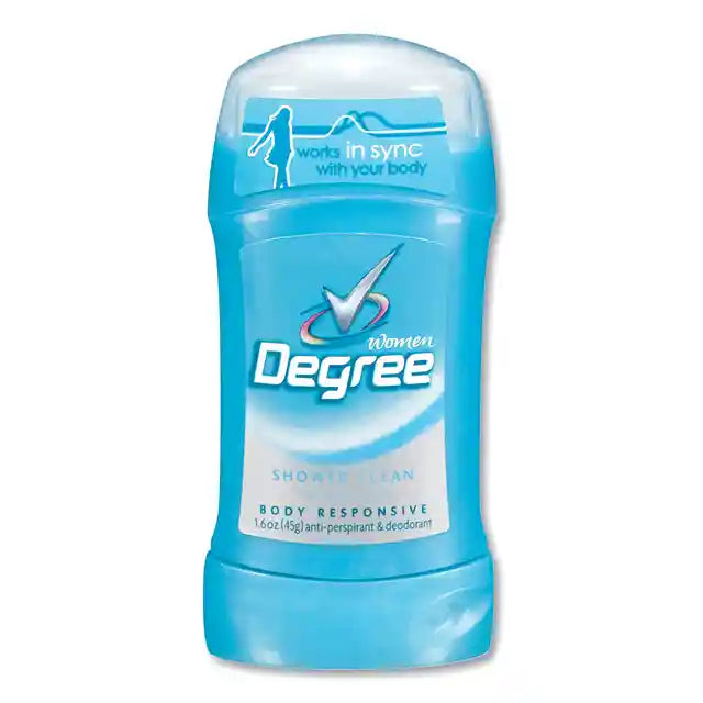 Degree For Women
AP Base Shower Clean
12p 1.6z Pack 12