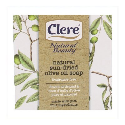 Clere Natural Olive Oil Soap 200g Pack 36 Size 200G