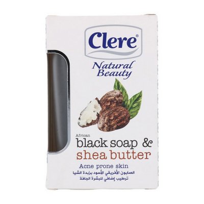 African Blk & Shea Butter Soap 150g Pack 36 Size 150G