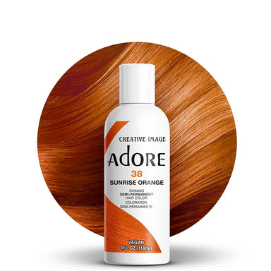 Adore Hair Dye Sunrise Orange 38 4oz