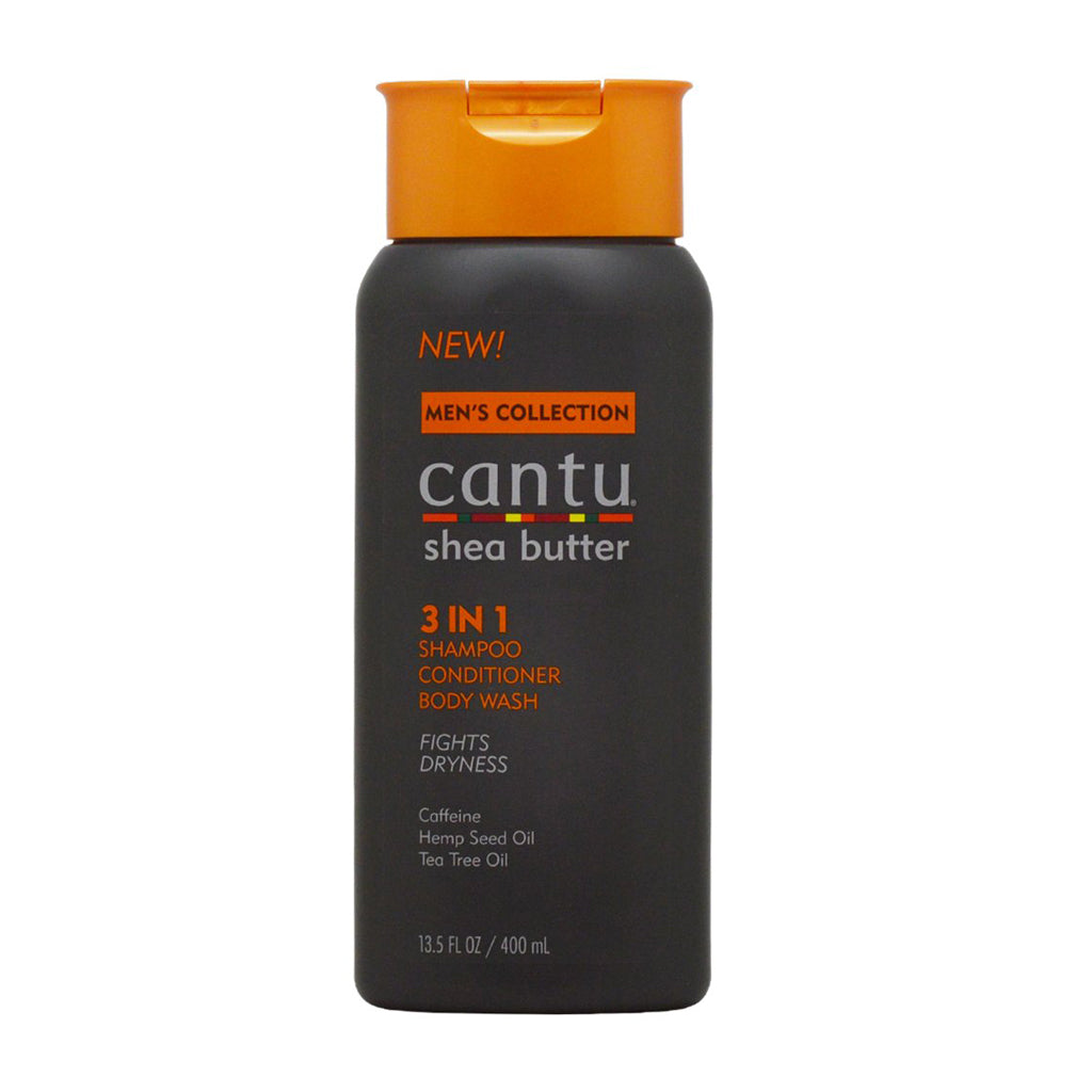 Cantu 3 In 1 Shampoo Conditioner Body Wash 13.5oz