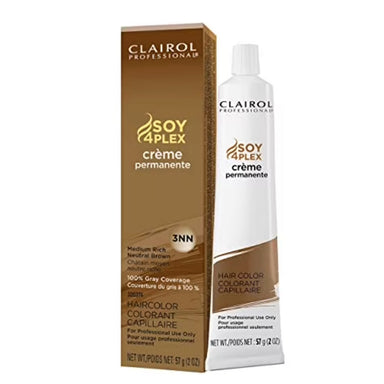 Clairol Creme Permanente 3NN Medium Rich Neutral Brown Pack 36