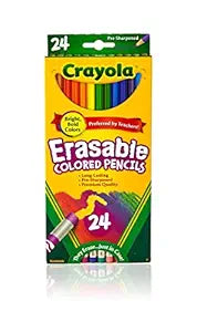 CRAYOLA® 12 ct. Erasable Colored Pencils Case 24 Unit 6