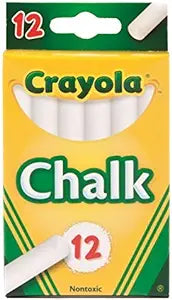 CRAYOLA® 12 ct. White Children's Chalk Case 36 Unit 6