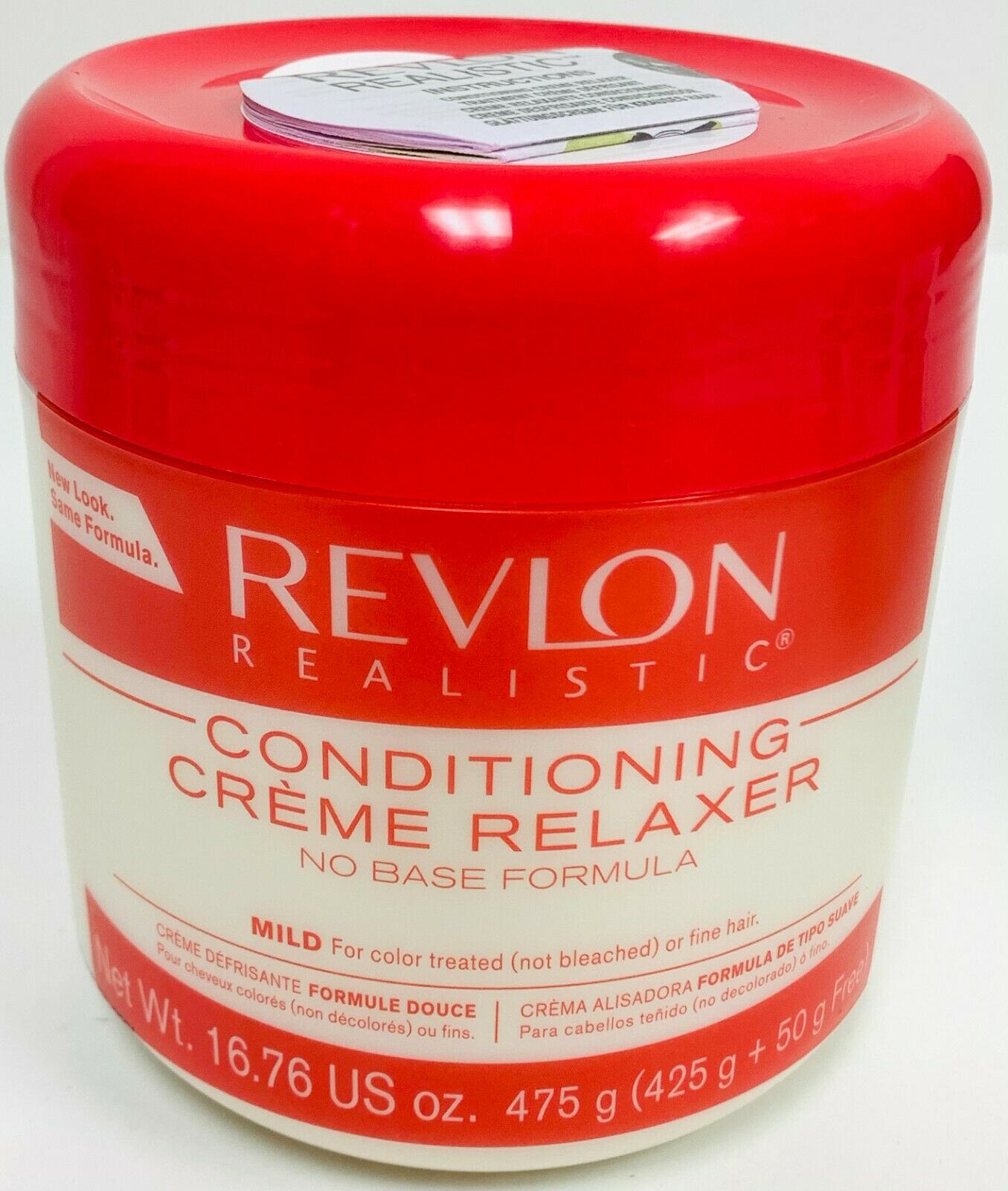 No-Base Conditioning Crème Relaxer Mild Tri Pack 12 Size 15 oz