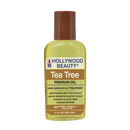 Hollywood Beauty Oils Tea Tree Oil 2 Oz 6 Pc. Display Cs/72